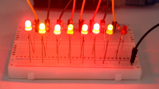 led sequecencer circuit